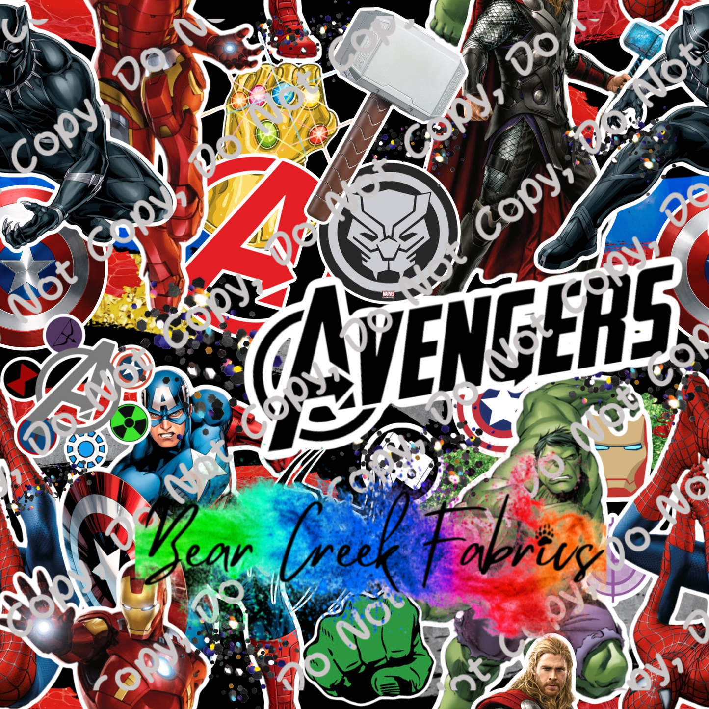 Avengers Glitter