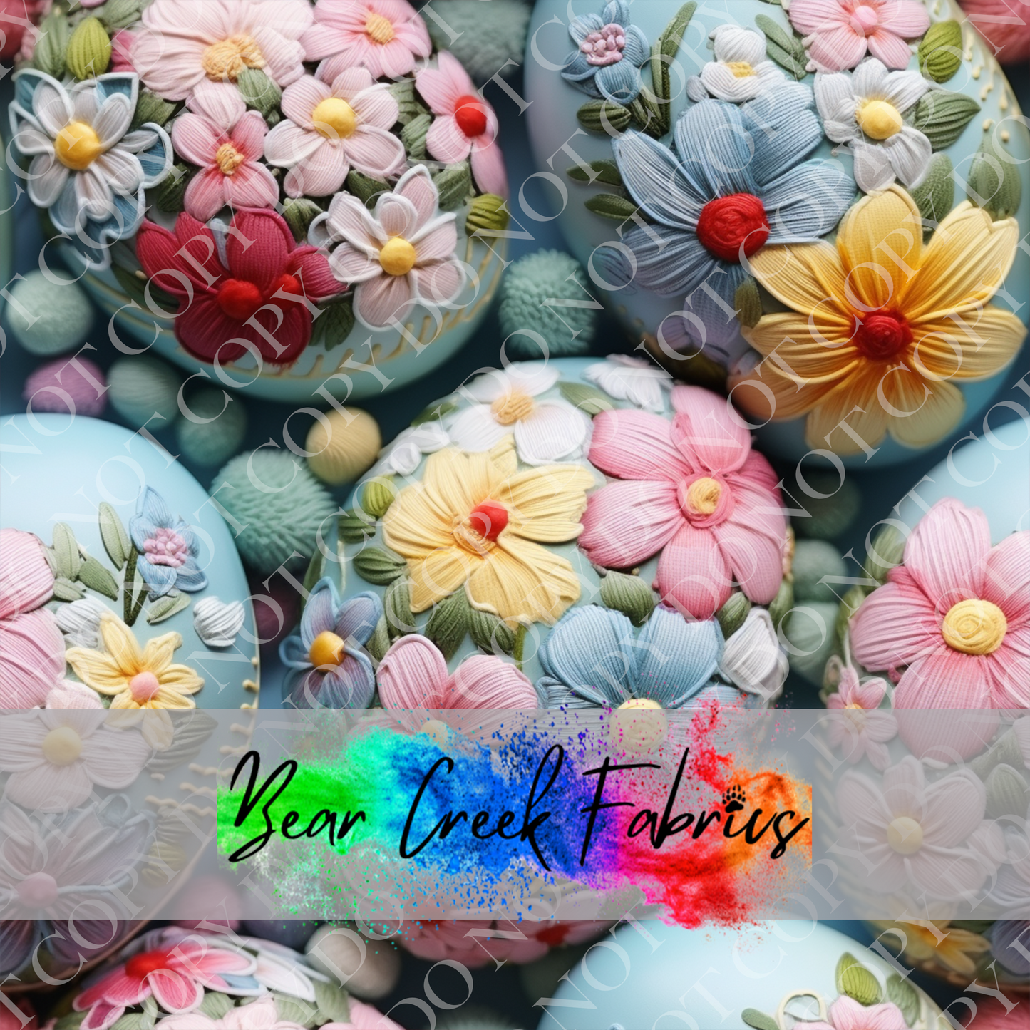 Floral Easter Eggs 3