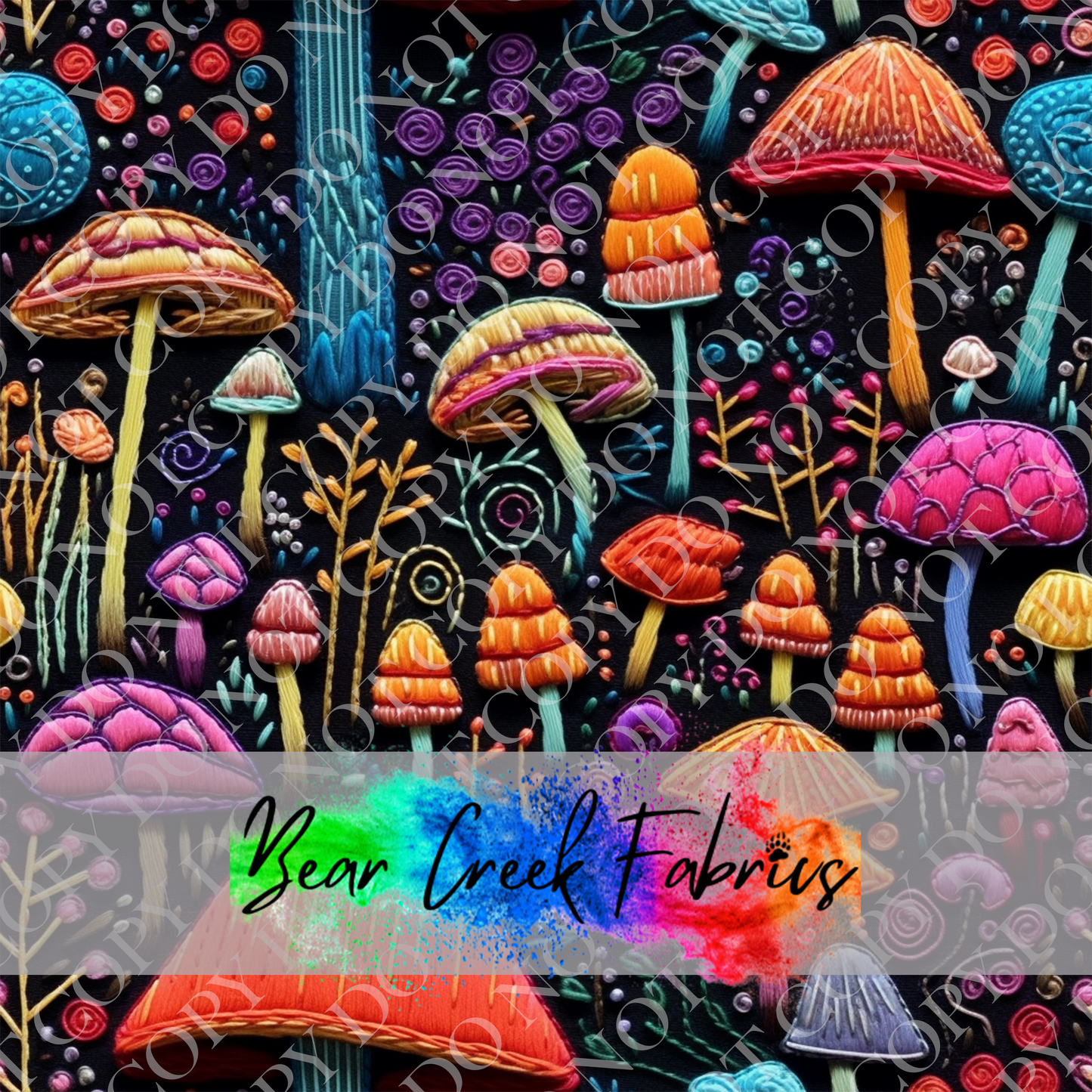 Bright Mushrooms