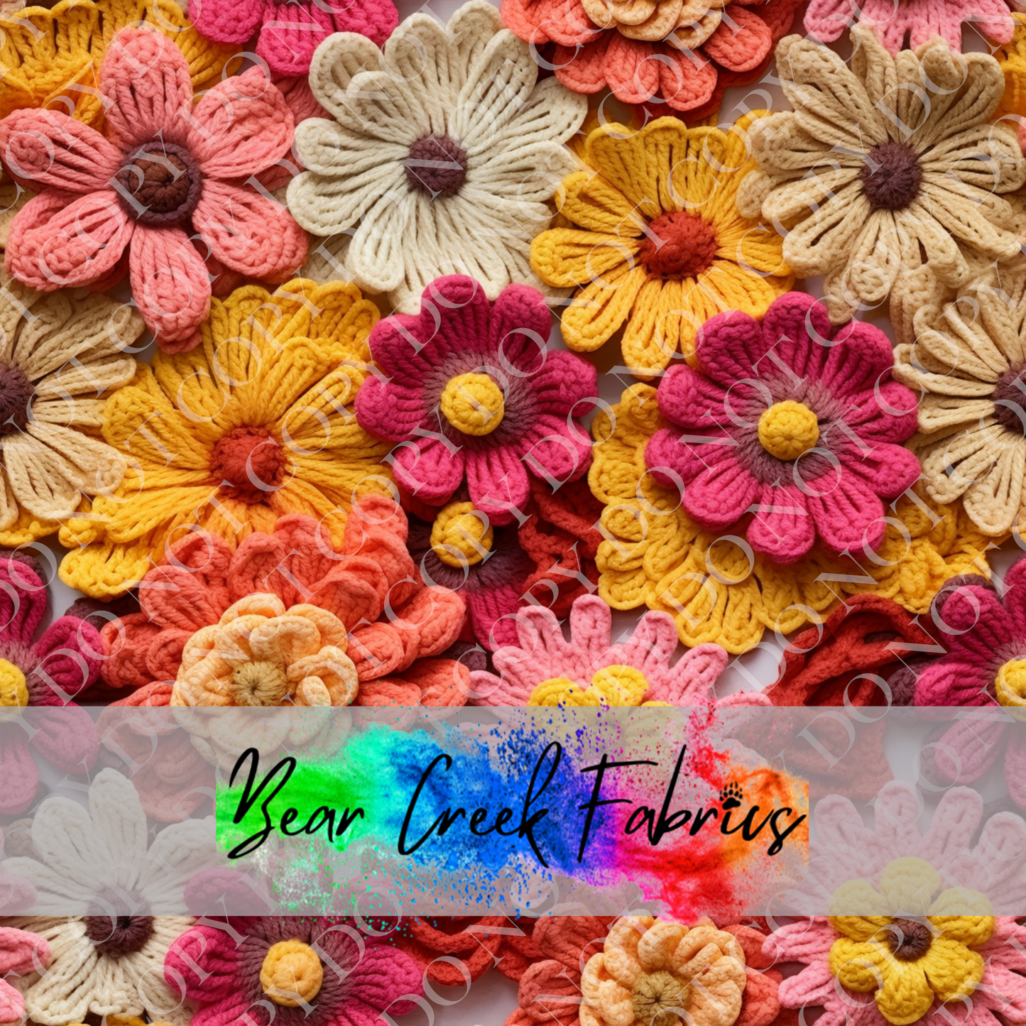 Crocheted Flowers 5
