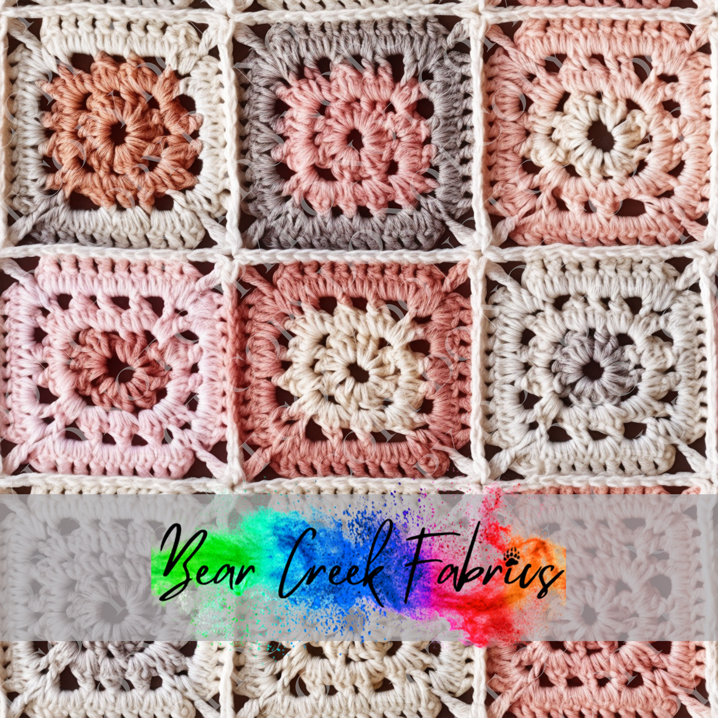 Crocheted Squares 15