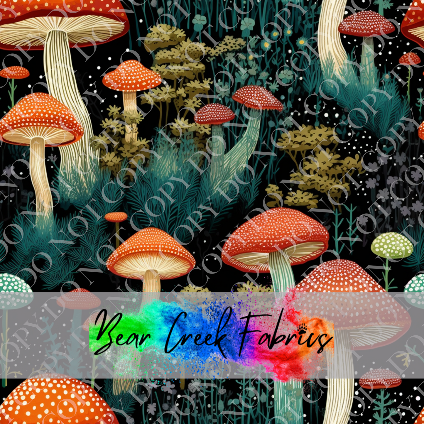 Mushroom Embroidery 7