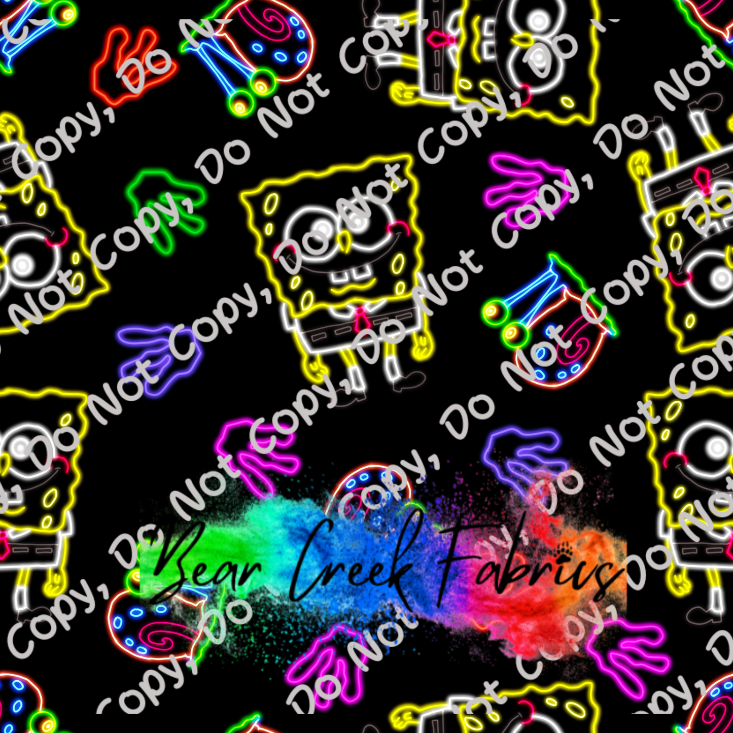 Spongebob Neon