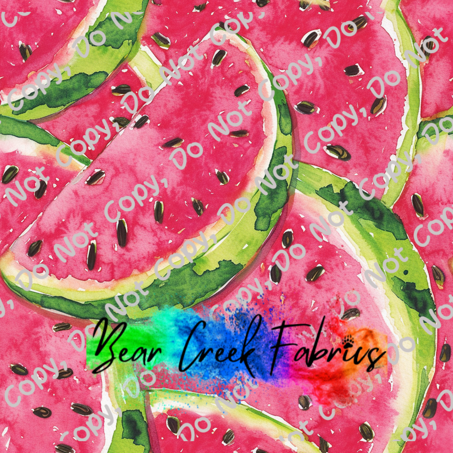 Watercolor Watermelon