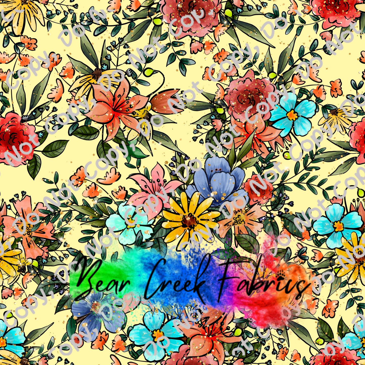 Yellow Floral