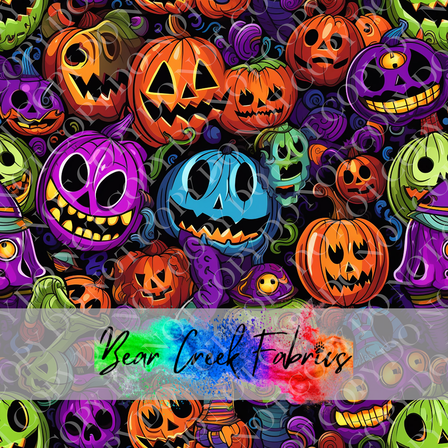 Neon Jack O' Lanterns 2