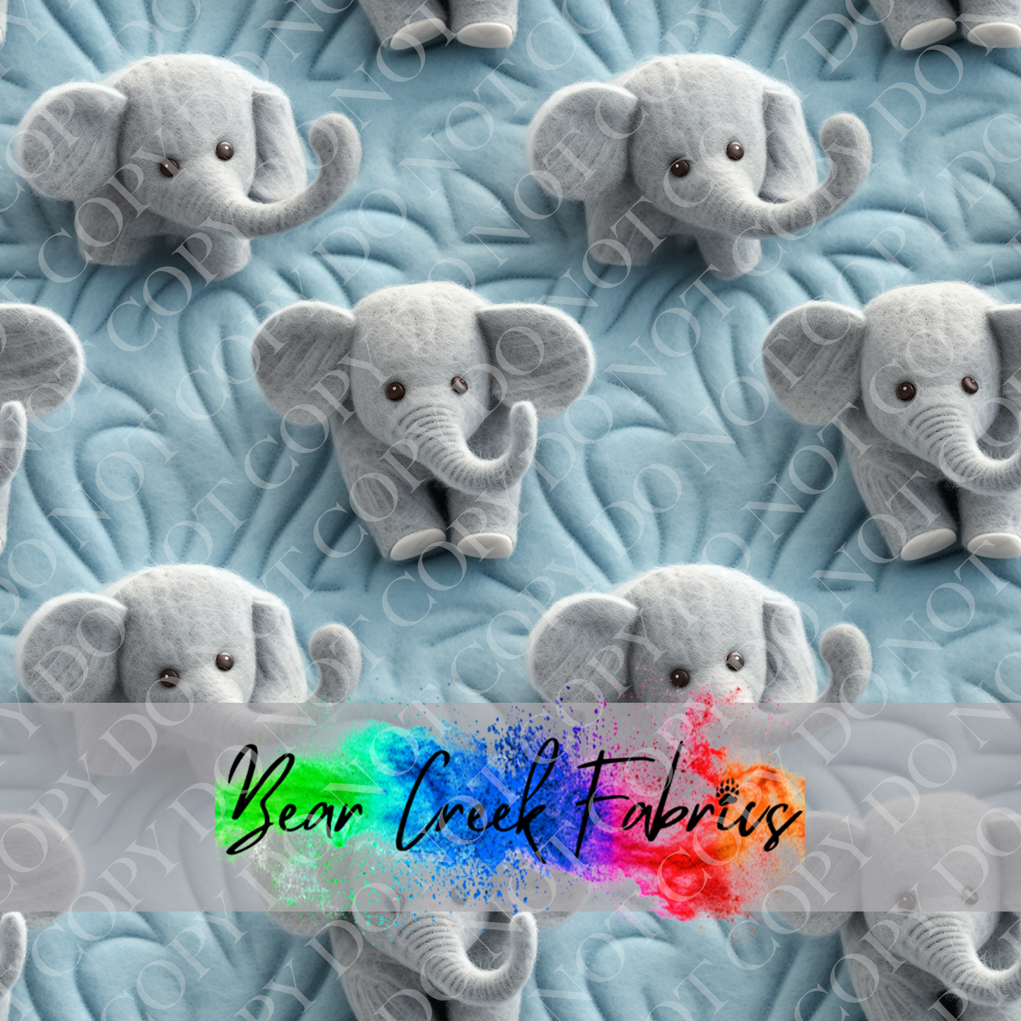 Felt Elephants