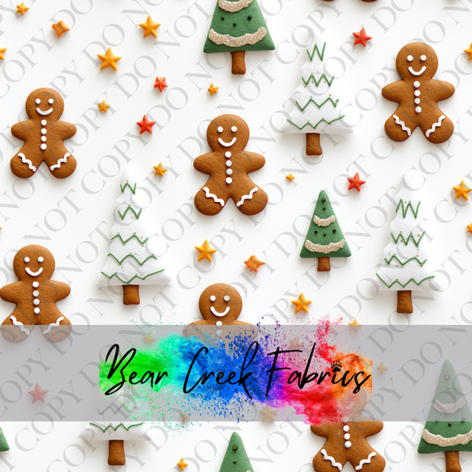 Gingerbread Boys and Trees