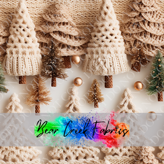 Sweater Knit Trees