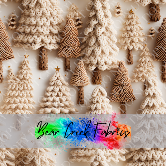 Sweater Knit Trees 2