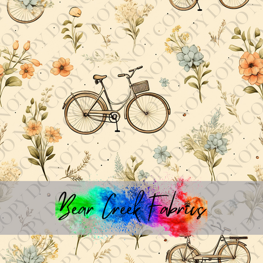 Floral Bicycle