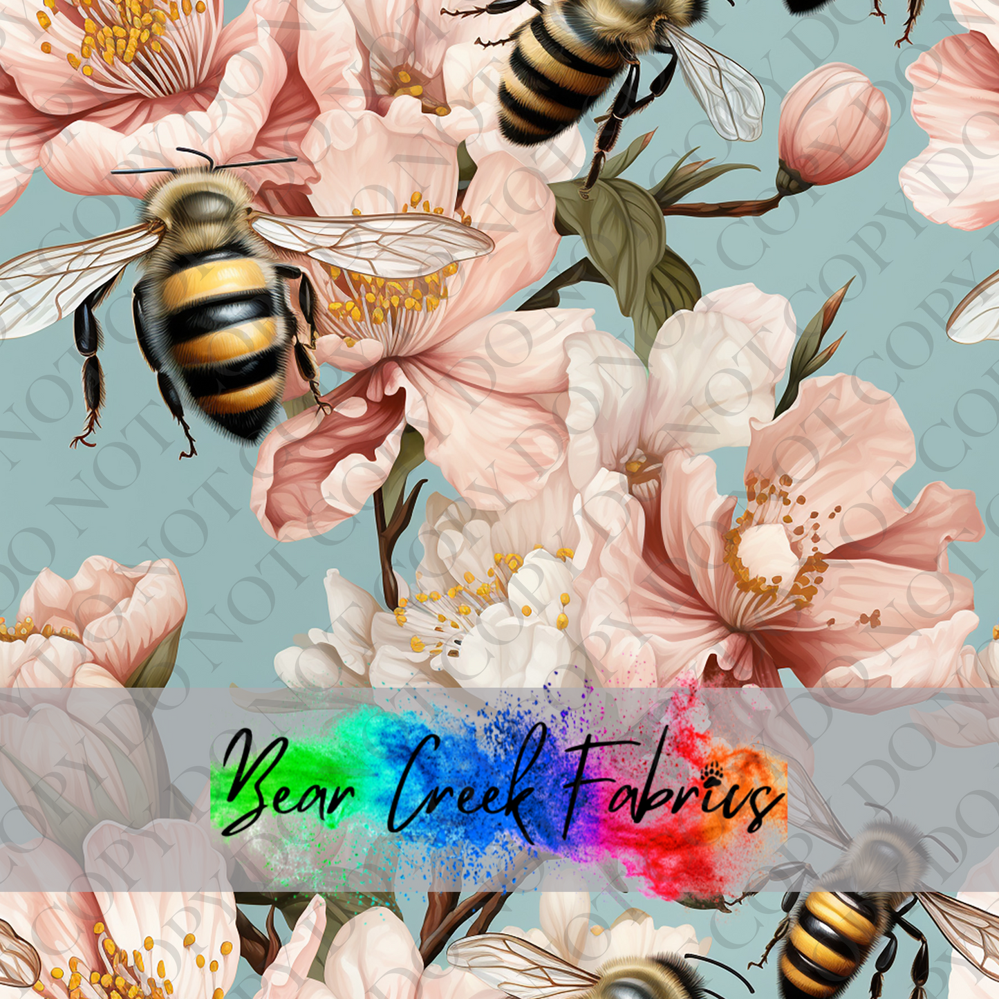 Floral Bees 3