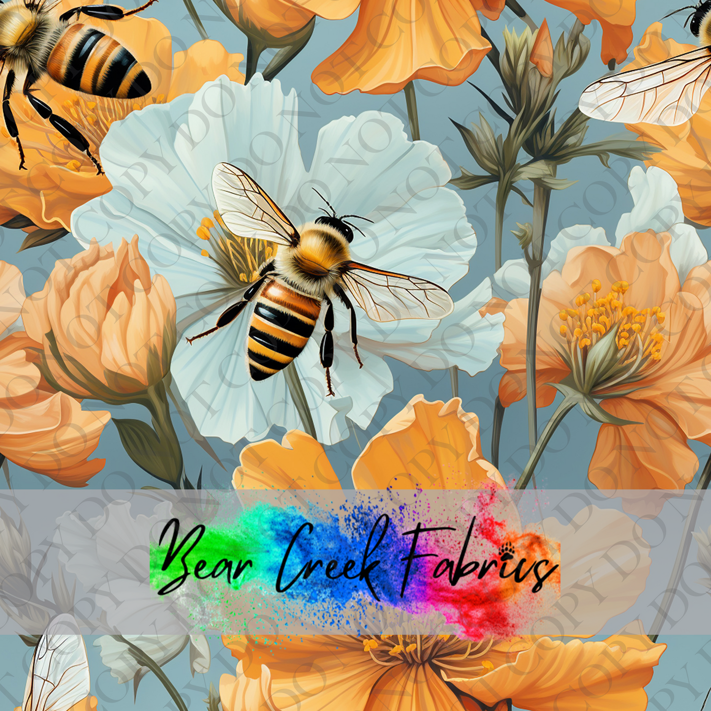 Floral Bees 4