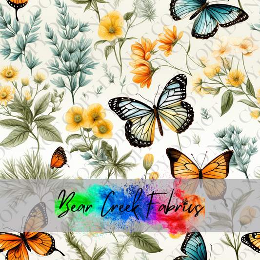 Floral Butterflies