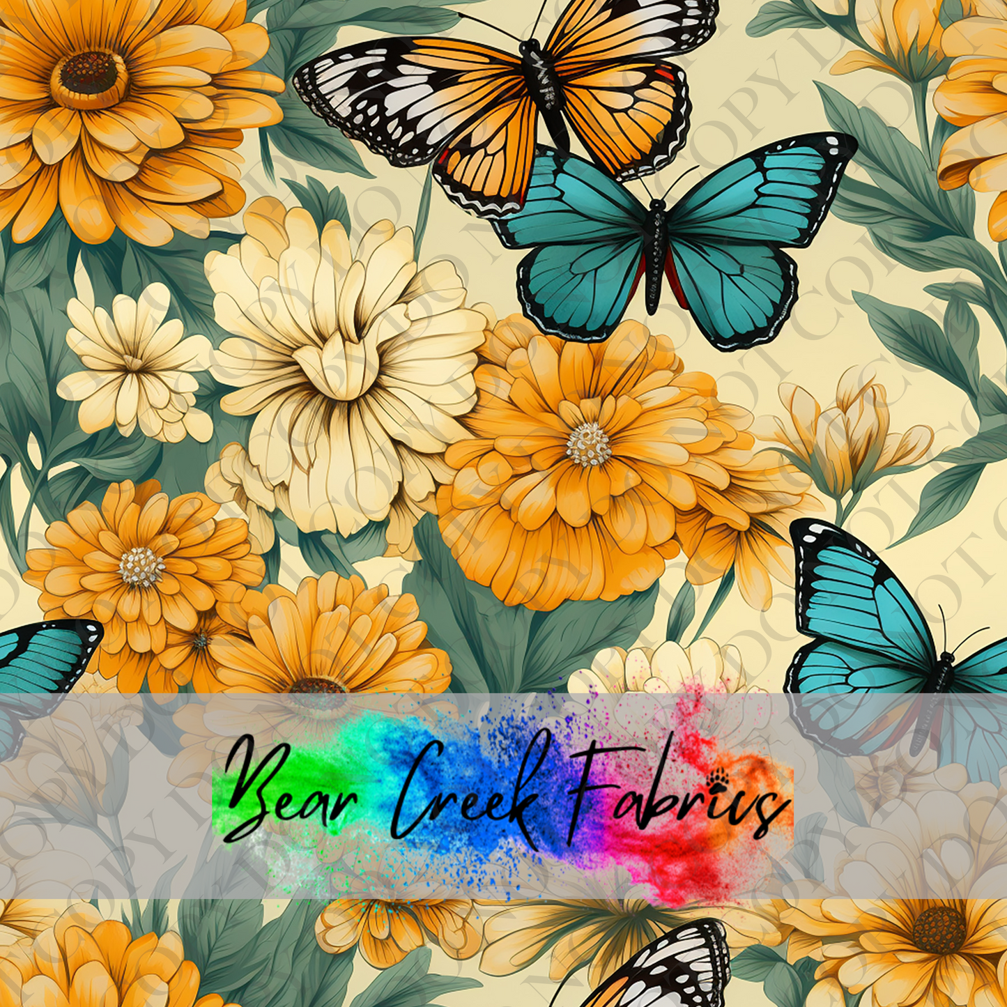 Floral Butterflies 4