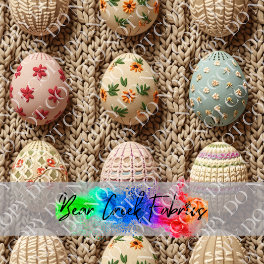 Easter Eggs on Sweater