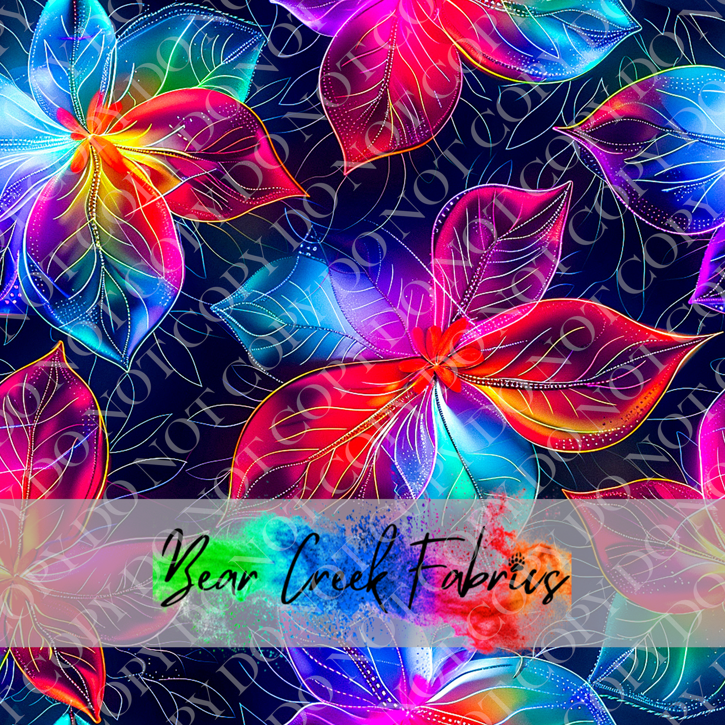 Neon Flowers