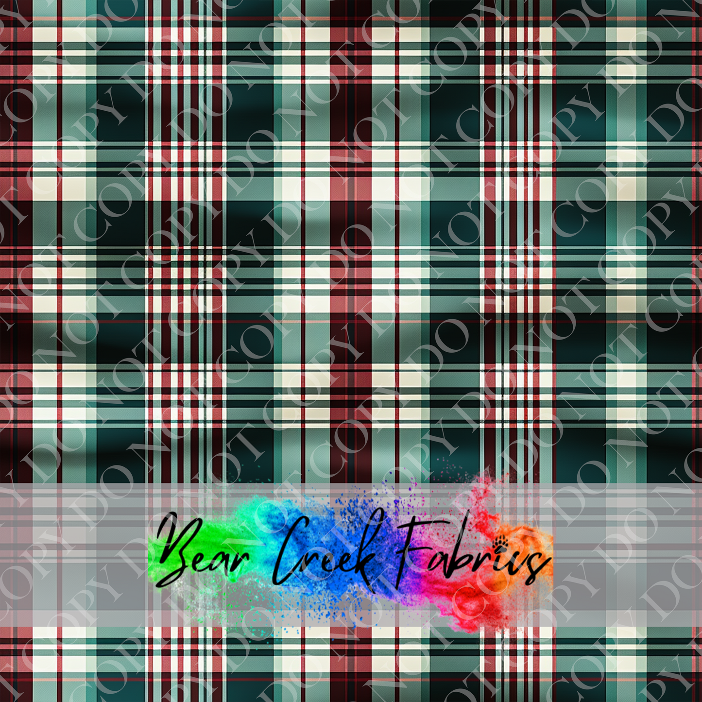 Green Christmas Plaid 2