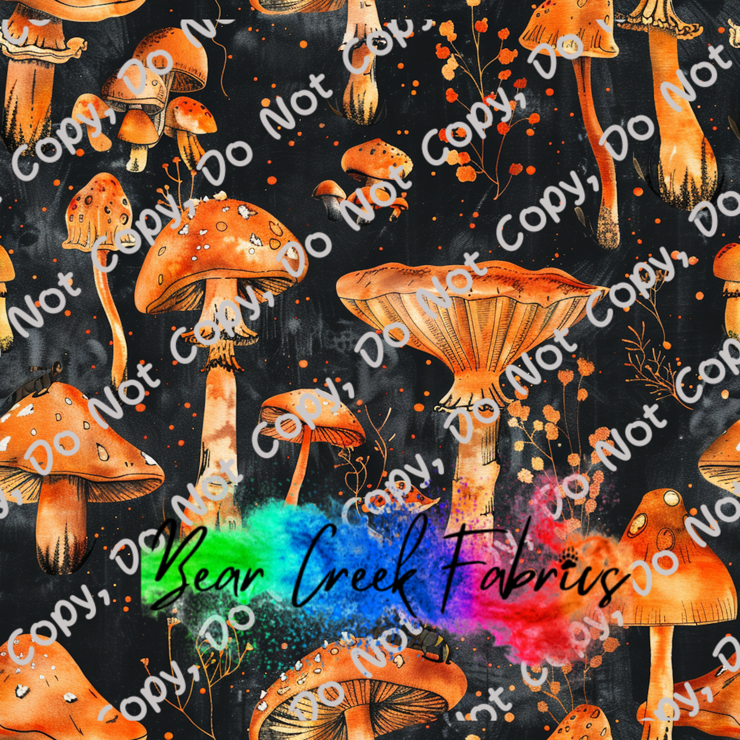 Halloween Mushrooms