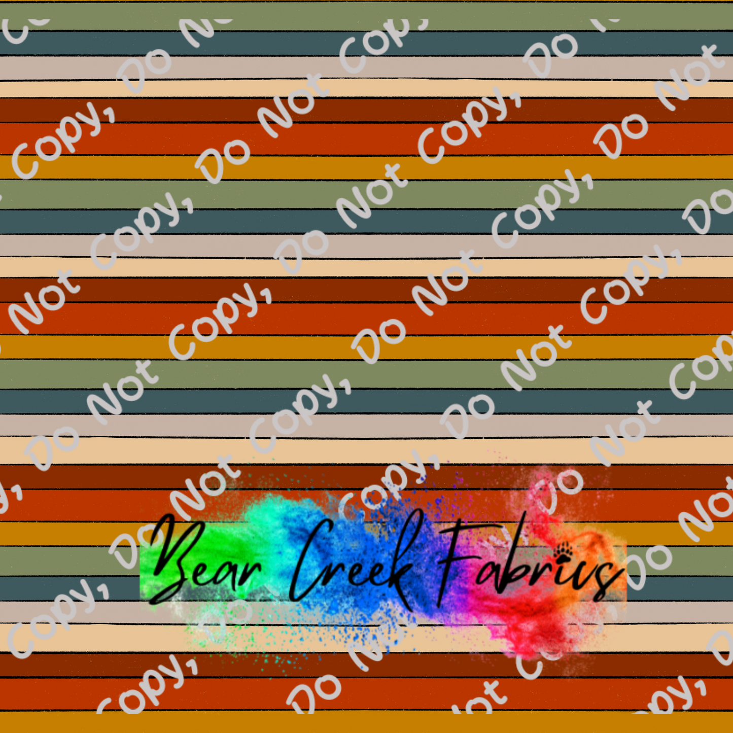 Boho Rainbow Cord