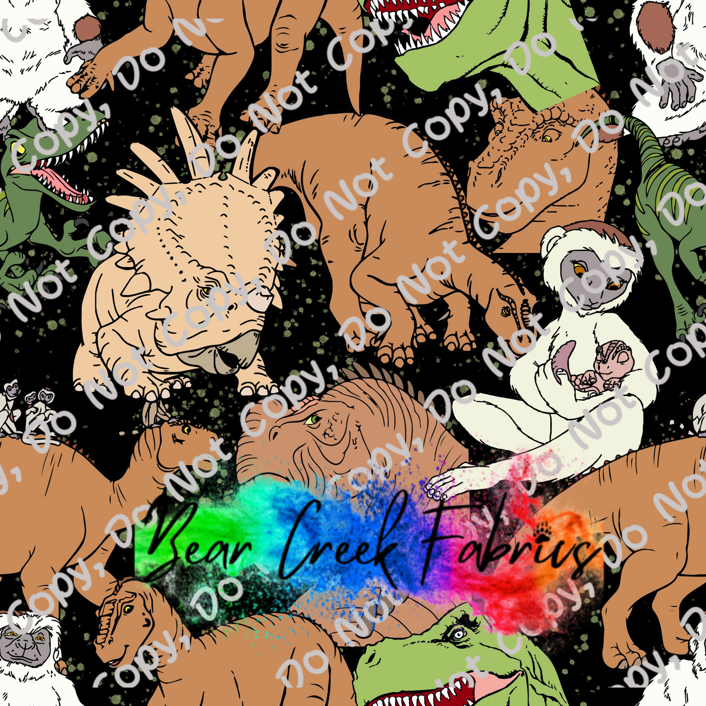 Dinosaur Black