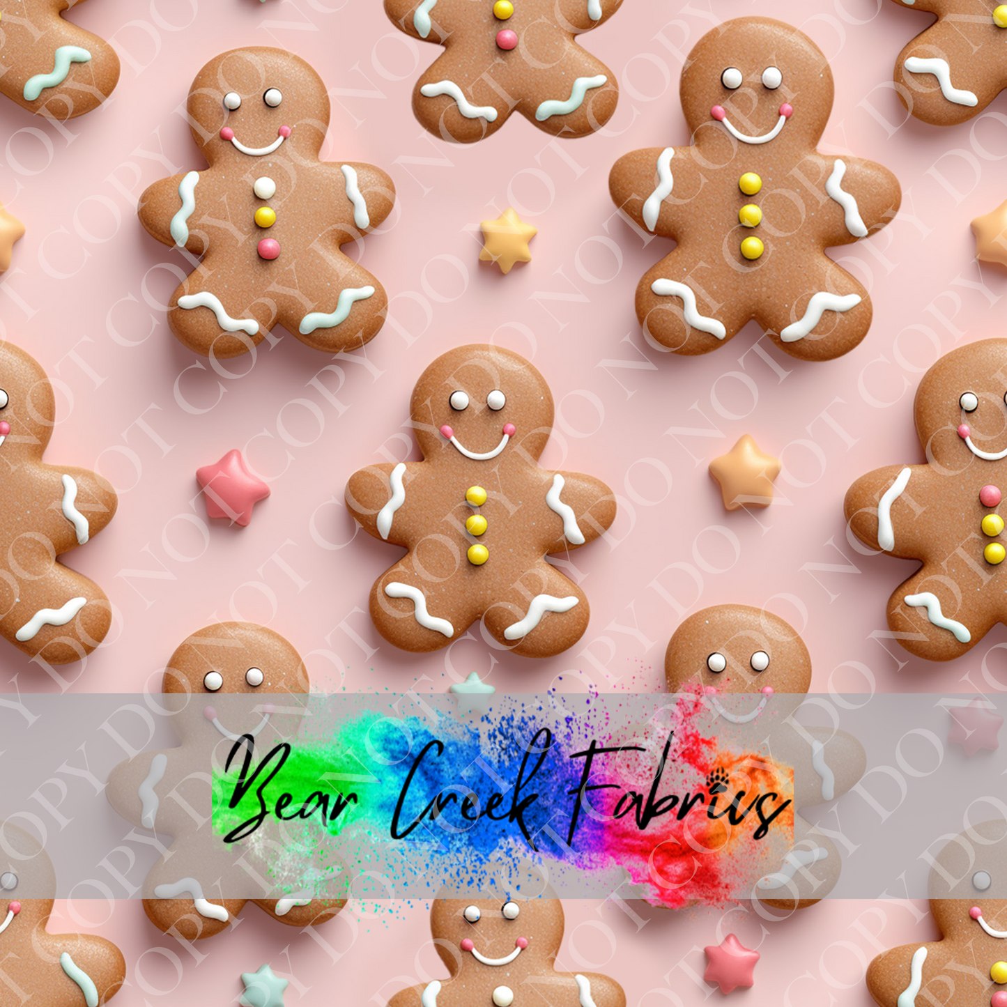 Pale Pink Gingerbreads