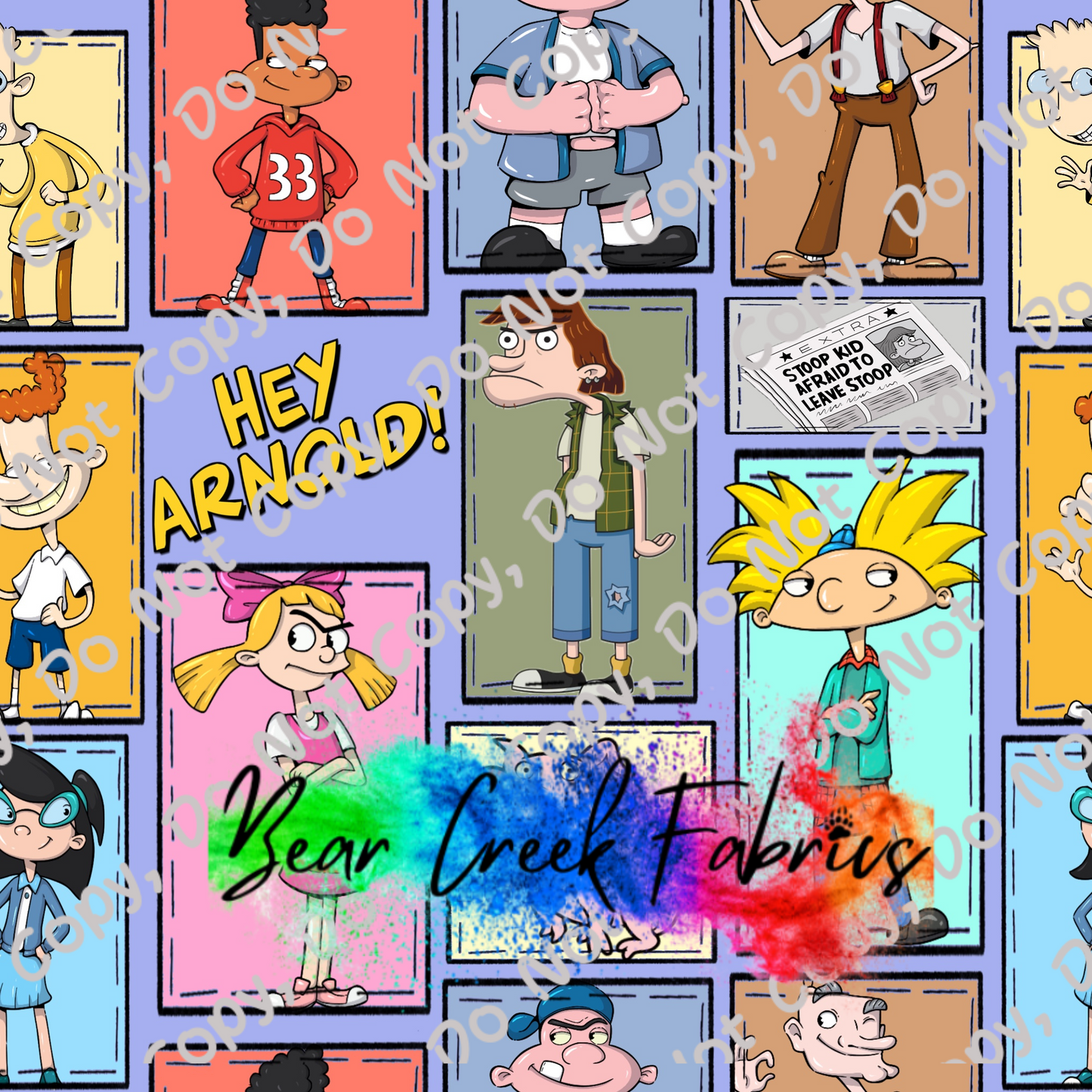 Hey Arnold Blue