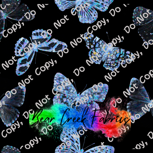 Holo Butterfly Black