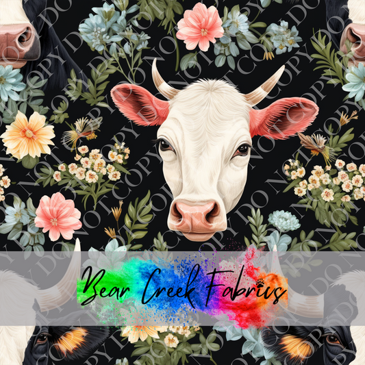 Cow Embroidery