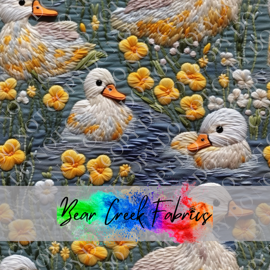 Duck Embroidery