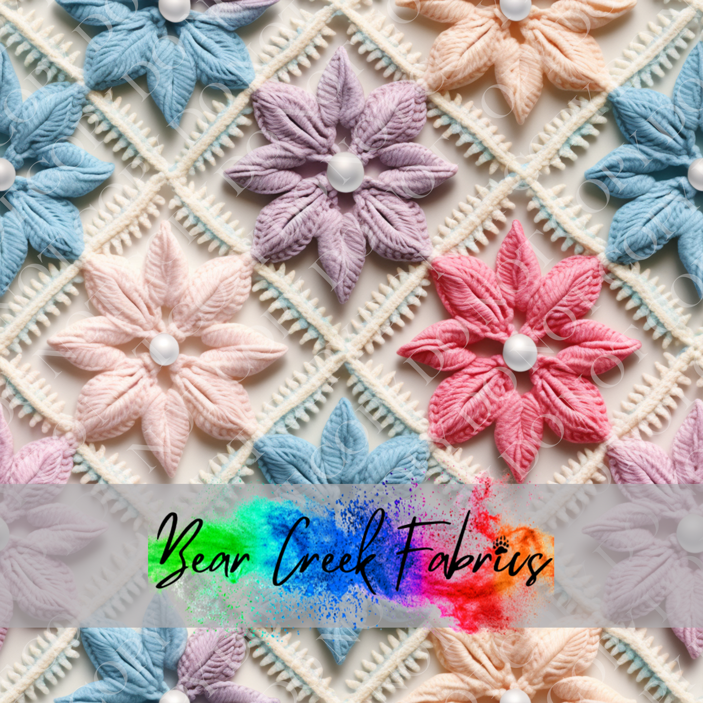 Floral Crocheted Squares 2