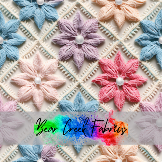 Floral Crocheted Squares 2