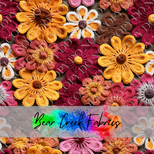 Crocheted Flowers 2
