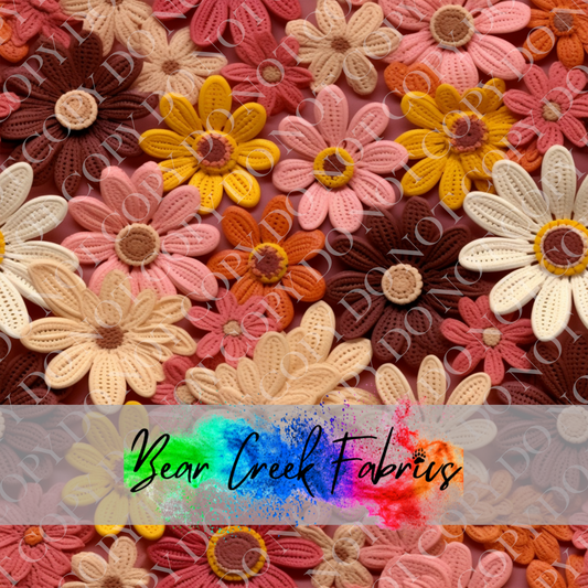 Crocheted Flowers 6