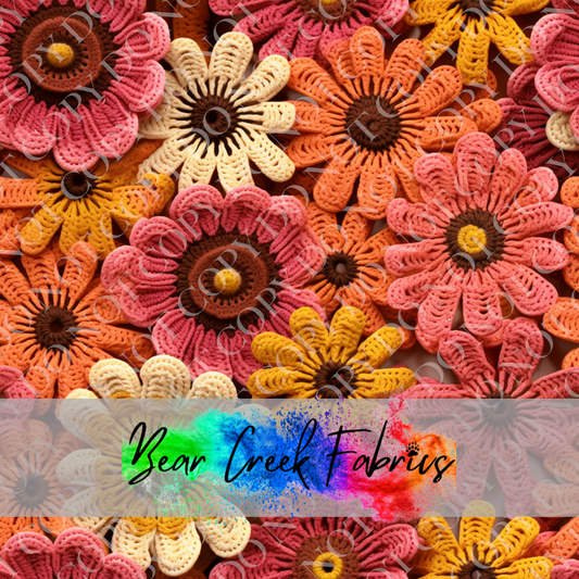 Crocheted Flowers