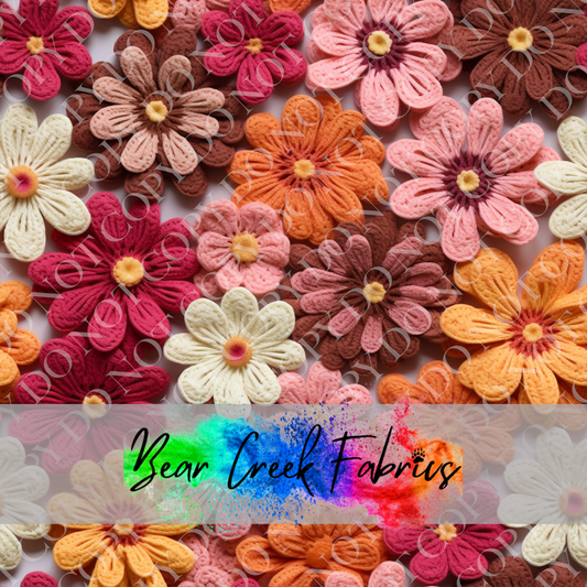 Crocheted Flowers 8