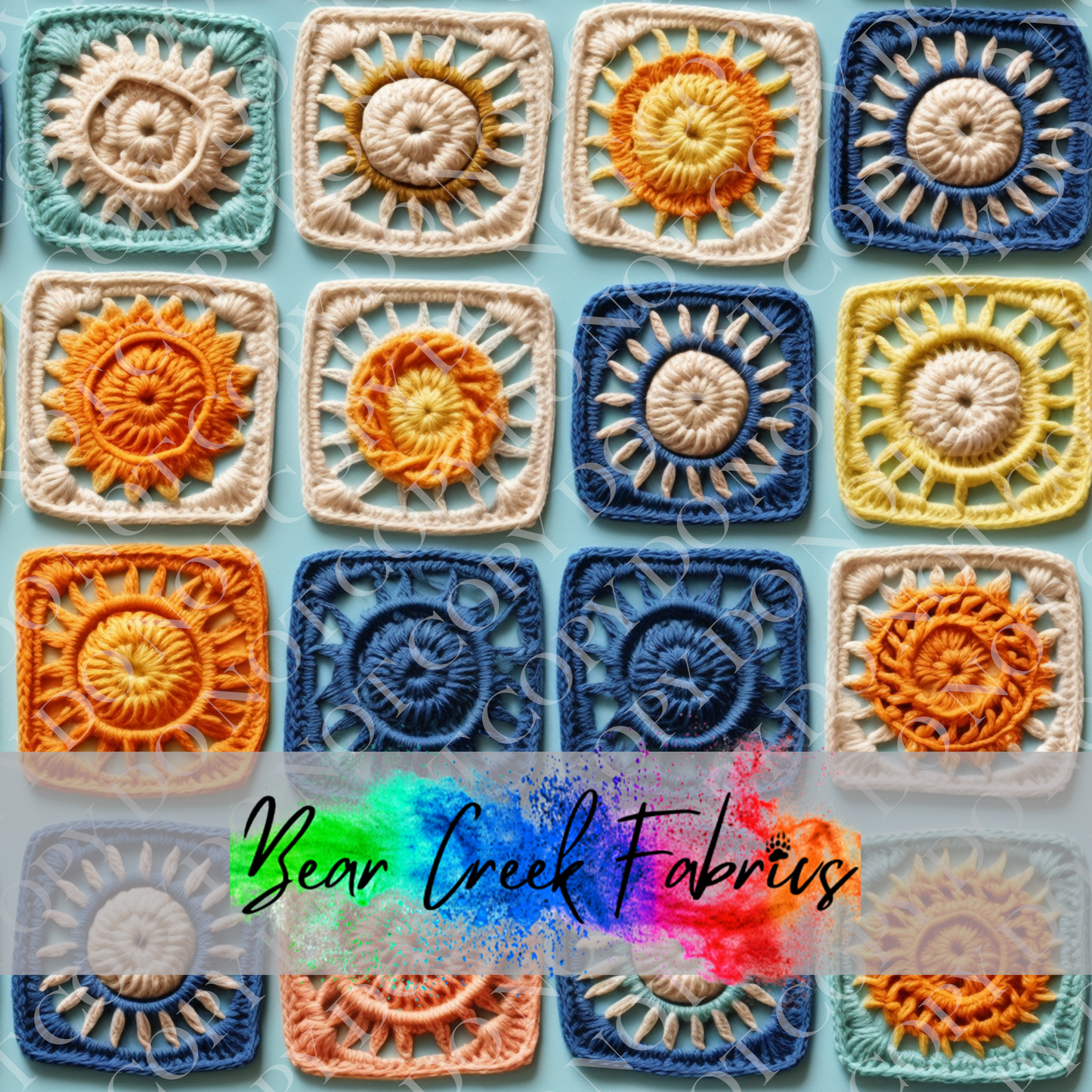 Crocheted Squares 11