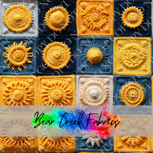 Crocheted Squares 13