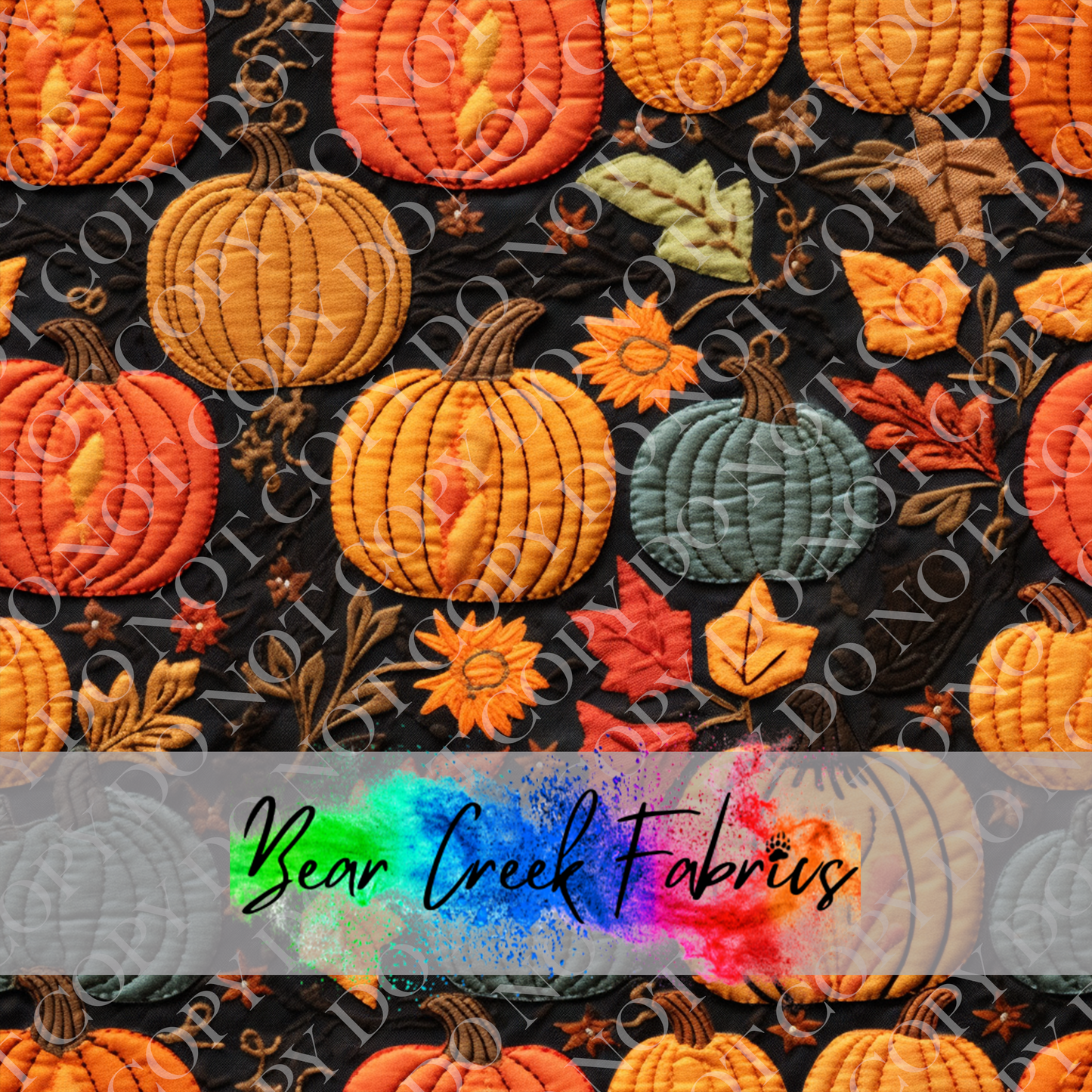 Quilted Pumpkins