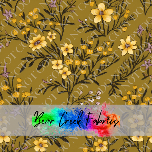 Mustard Floral