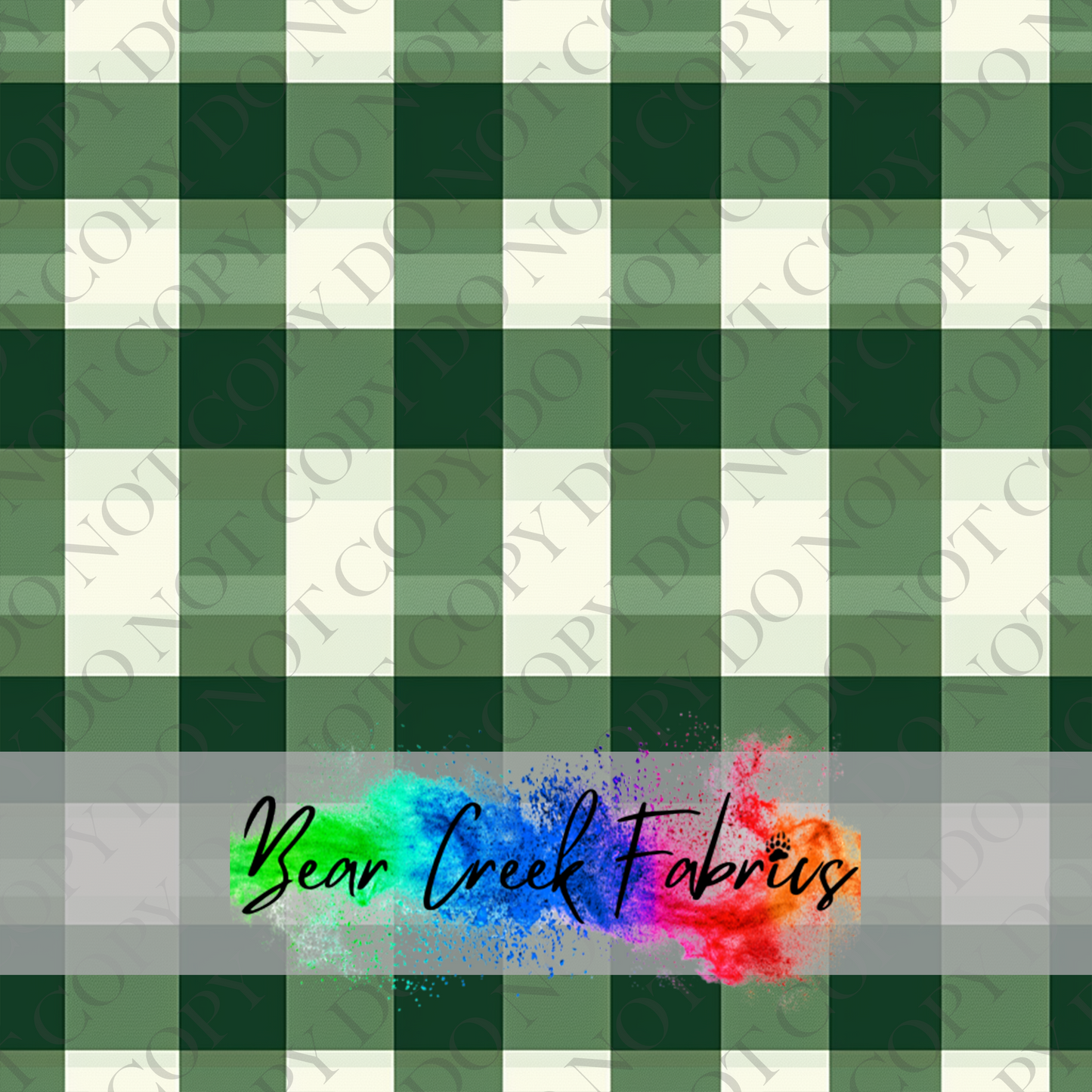 Green Gingham 2