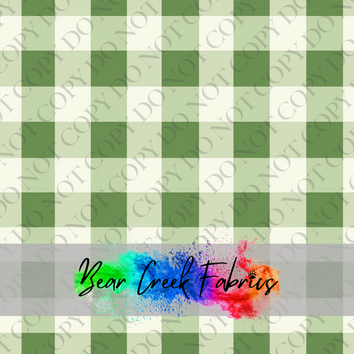 Green Gingham 3