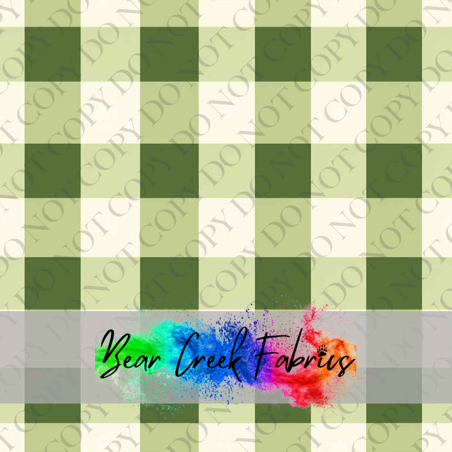 Green Gingham 4