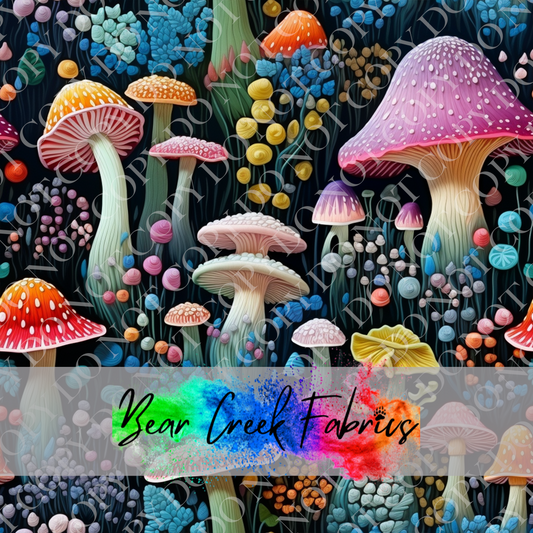 Mushroom Embroidery 16