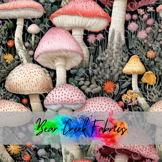 Mushroom Embroidery 19