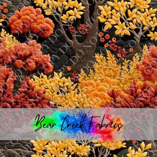 Realistic Fall Forest