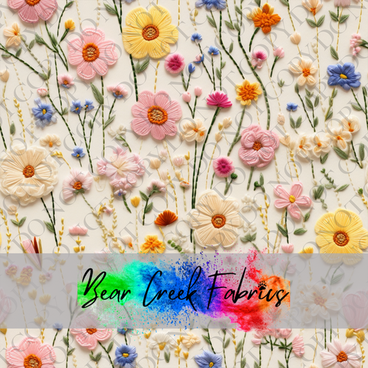 Field of Flowers Embroidery