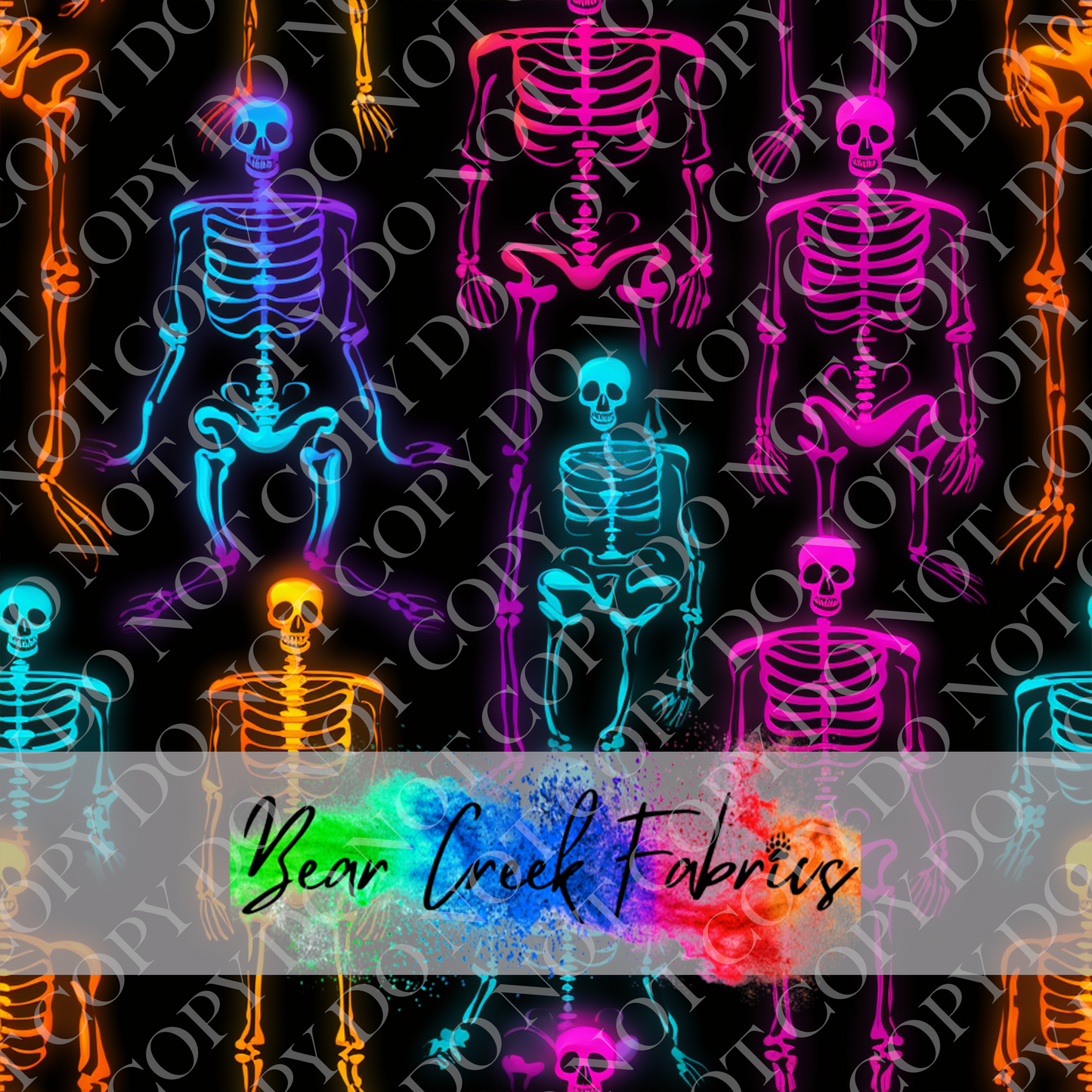 Neon Skeletons