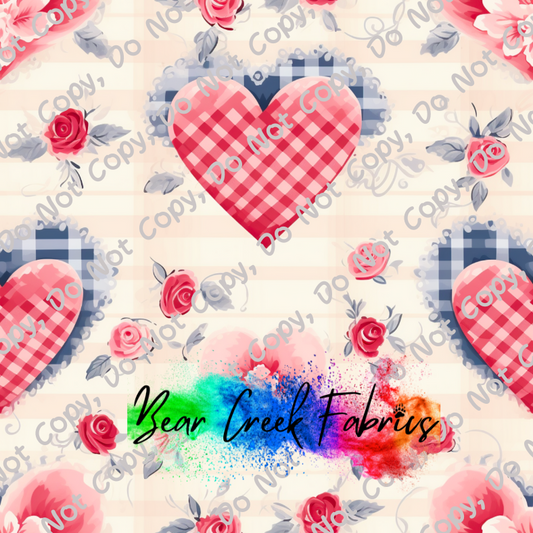 Plaid Hearts