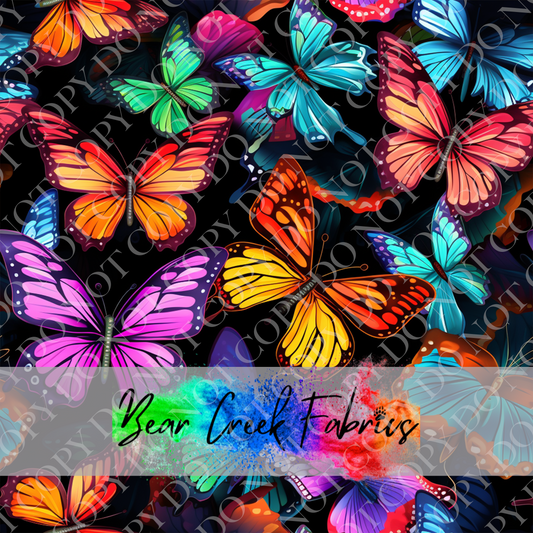 Neon Butterflies